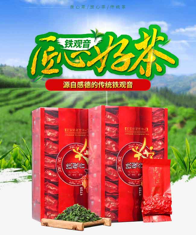 特級：安溪鐵觀音清香型特級茶農直銷特級觀音王500g